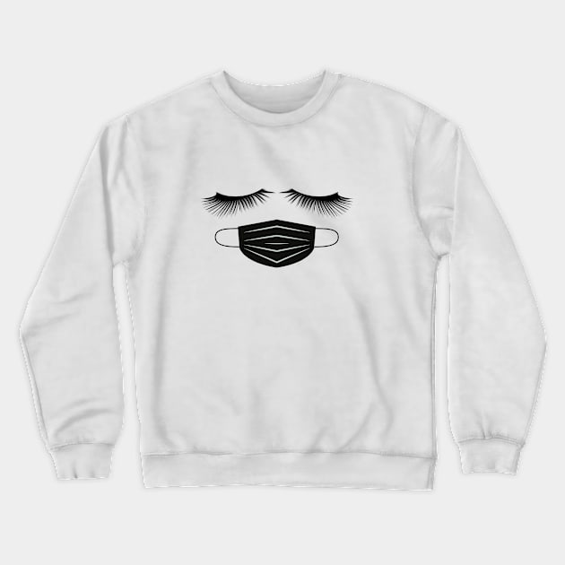 MASK corona virus Crewneck Sweatshirt by MariaB